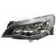 Vauxhall Astra 2012-2016 Black Inner Non-LED Halogen Head Lamp Unit Passenger Side